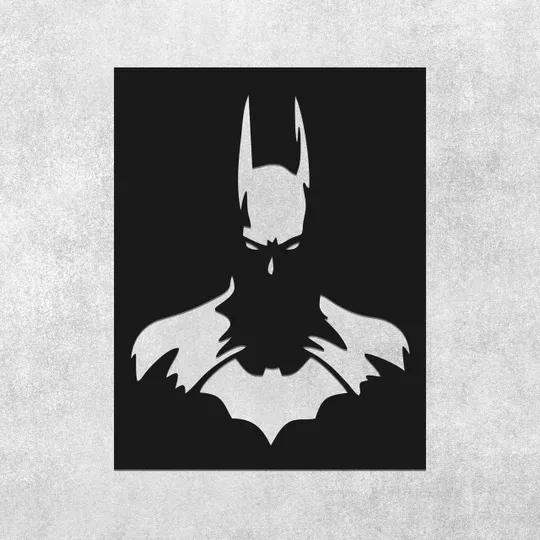 Панно декоративне картина на стіну Бетмен LED 16 кольорів телефон 400х500 acr-p000159 Ціна