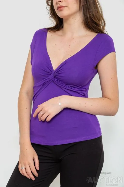 Футболка женская, цвет фиолетовый, 186R606 З аукціону