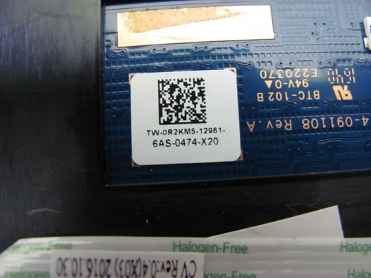 №60-7 тачпад 0R2KM5 BTC-102B для DELL LATITUDE 3180 оригінал З аукціону