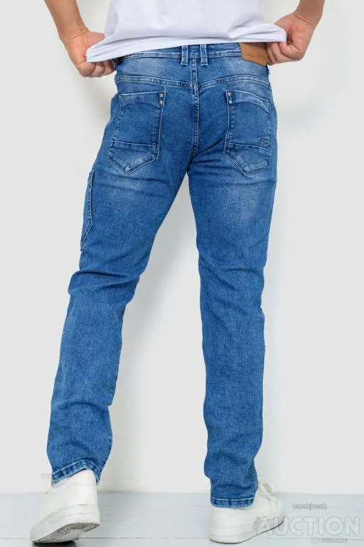 Джинсы мужские, цвет синий, 129R8338 Продаж