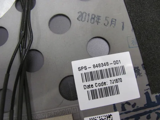 611-2 кришка матриці 848348-001 для HP EliteBook ZBOOK 17 G3  оригінал Характеристики