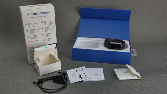 Фитнес-браслет Fitbit Charge 2 Fitness Activity Tracker Large Black Ціна