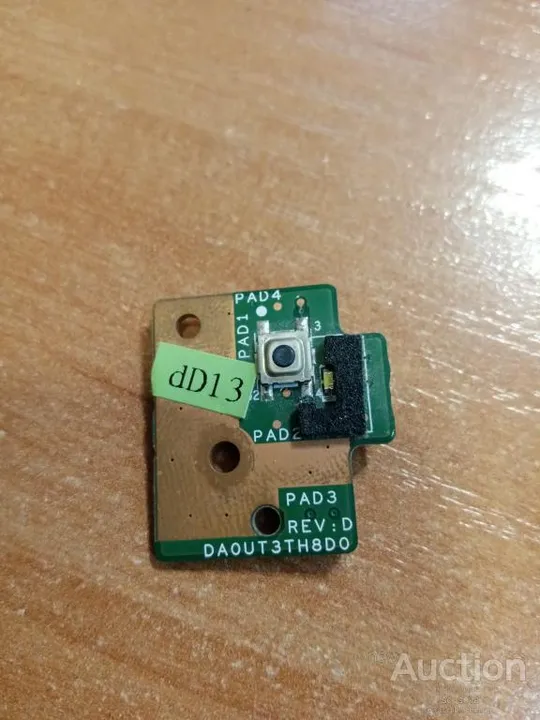 HP Pavilion dv6-2117er плата с кнопкой включения da0ut3th8d0 Ціна