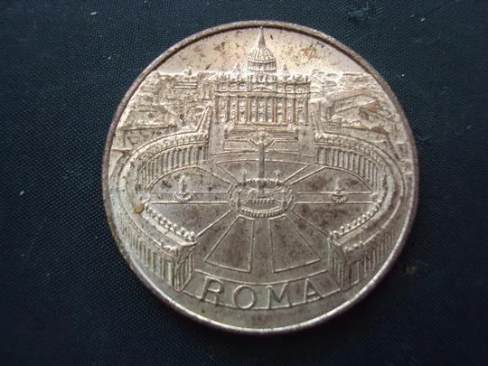 Купити жетон медаль папа павел 2 й рим ioannes pavlvs ii pontifex maximvs coin №10463