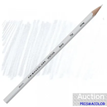 фото, PRISMACOLOR ПОШТУЧНО Твердый карандаш White 734