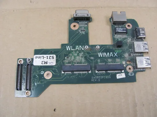719-8 плата USB LAN VGA DA0RO3PI6D0 для  Dell Inspiron 17R N7110 оригінал Ціна