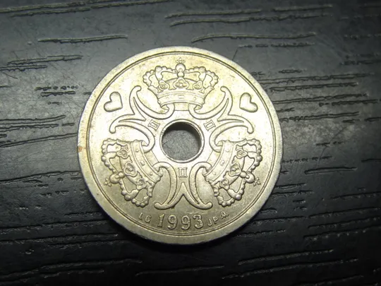 1 крона 1993 Данія Ціна