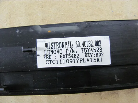 номер0279-7 рамка матриці Рамка матриці для ноутбука  matrix frame Окантовка дисплея Рамка екрана Корпус рамка матриці  60Y5482 60.4CU32.002 для Lenovo ThinkPad T520 оригінал Продаж