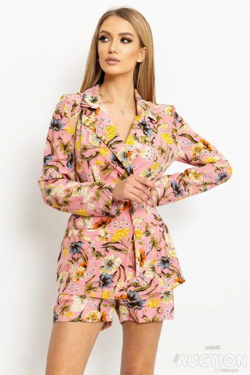Костюм женский, цвет розовый, 167R1077-1 З аукціону
