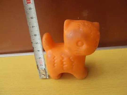 игрушка кот котик пластик котенок ссср №3245 Інтернет-аукціон