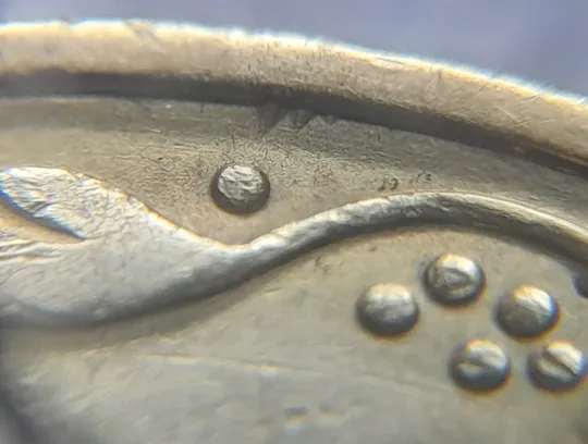 (4516) 50 копійок 1992 1БАм брак &quot;шипи дракона&quot;, викрошки (50 копеек 1992 1БАм) Продаж