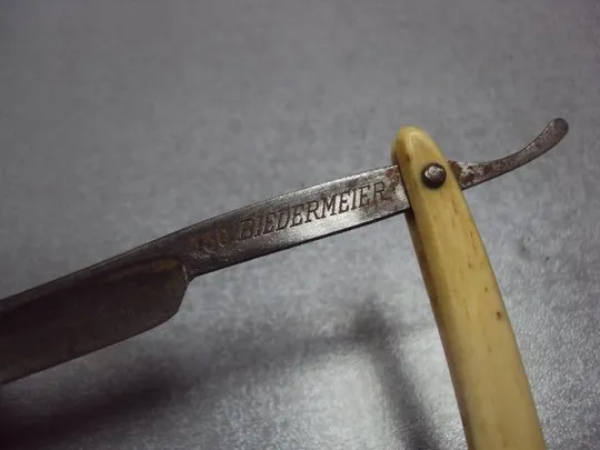 Опасная бритва Золинген Германия трейтий рейх Solingen - Wald  Biedermeier №1366 Інтернет-аукціон