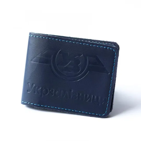 Обкладинка для посвідчення &quot;Укрзалізниця&quot;,темно синя. Ціна