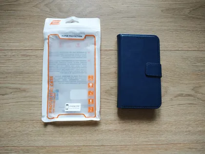 фото, Чехол книжка універсальний 5.5-6" Eco Leather Navy [2E-UNI-4.5-5-HDEL-NV]  для смартфона чохол книжка