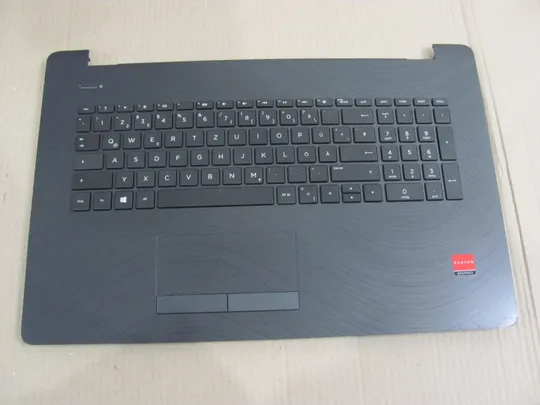 номер0213-11 Кришка панель палмрест тачпад клавіатура РОБОЧА 460.0C70Q.0001 919794-041 для HP Pavilion 17-AK 17-BS  оригінал Ціна