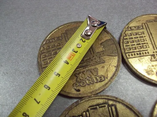 Купити медаль настольная 25 лет радиотехнический завод 1966-1991 хмельницкий тяжелая лот 4 шт №10373