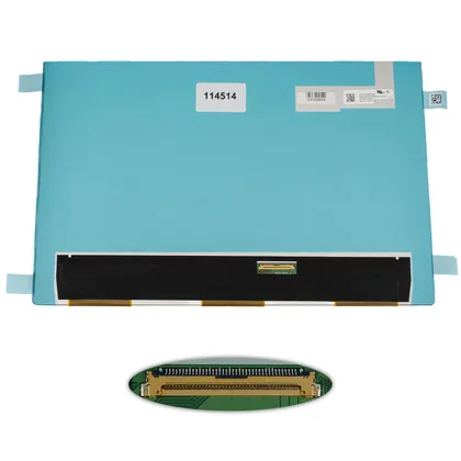 фото, Матрица 14.0" ATNA40YN04-0 (3840*2400, 40pin(eDP, 400cd/m2), OLED, SLIM(без планок и ушек), глянцевая, разъем справа внизу) для