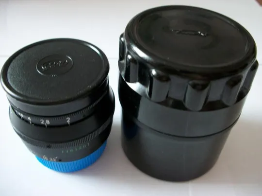 Купити Объектив Юпитер-8 [черный] М-39, No-7761201, футляр, передняя крышка, чистые линзы Цена-мин