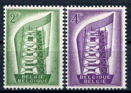 фото, Бельгия Европа СЕПТ 1956