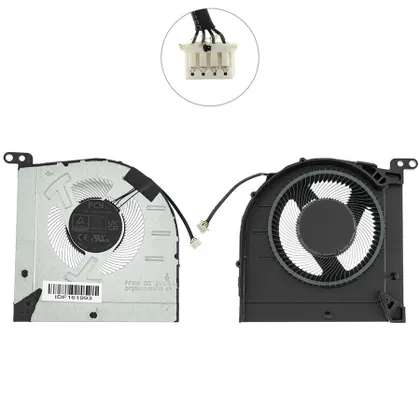 фото, Оригінальний вентилятор для ноутбука Lenovo (IdeaPad Gaming 3 15IAH7), GPU FAN, DC 5V (Кулер)
