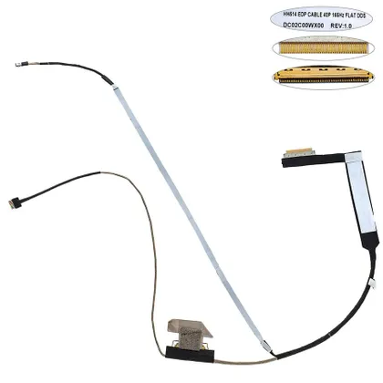 фото, Шлейф матриці для ноутбука Acer (AN515-58,N22C1, HH514) 165hz 40 0.5 165hz (DC02C00WX00)