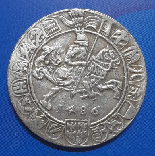 Купити Гульдинер 1486 рік &quot;SIGISMVNDVS&quot;. Копія.