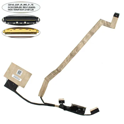 фото, Шлейф матриці для ноутбука Dell (Latitude: 5420, E5420 IR) LED ( DC02C00RJ00