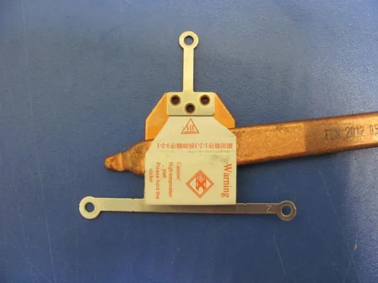 №53-18 Термотрубка системи охолодження для TERRA MOBILE 1529 1220252 W550EU  оригінал Недорого