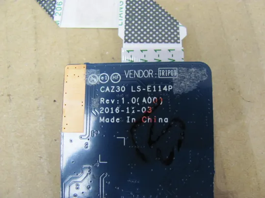 695-18 Плата CAZ30 LS-E114P NBX00022Z00 05XG64 для Dell Latitude  E7280 E7290 E7380 E7390  оригінал З аукціону