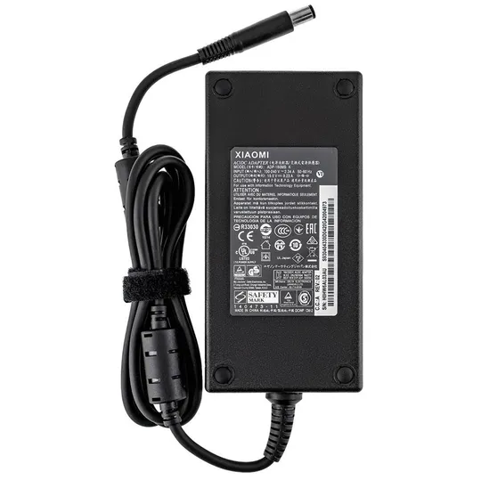 Блок живлення для ноутбука XIAOMI 19.5V, 9.23A, 180W, 7.4*5.0-PIN, black, RECTANGULAR З аукціону