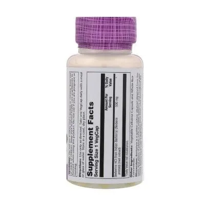 Купити Травы Solaray Берберин, 500 мг, Berberine, 60 вегетарианских капсул (SOR47705)