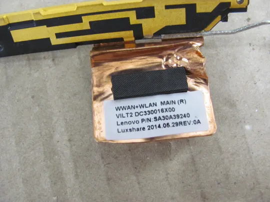 номер0399-16 WI-FI антени DC330016X00 SA30A39240 для Lenovo ThinkPad  T440p   оригінал Продаж