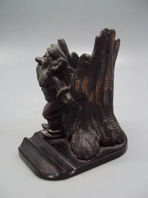 Карандашница гном шпиатр подставка для ручек гномик высота 10 см №7041 Інтернет-аукціон