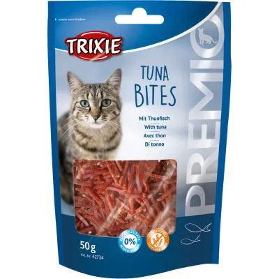 Лакомство для котов Trixie Premio Tuna Bites тунец 50 г (4011905427348) Ціна