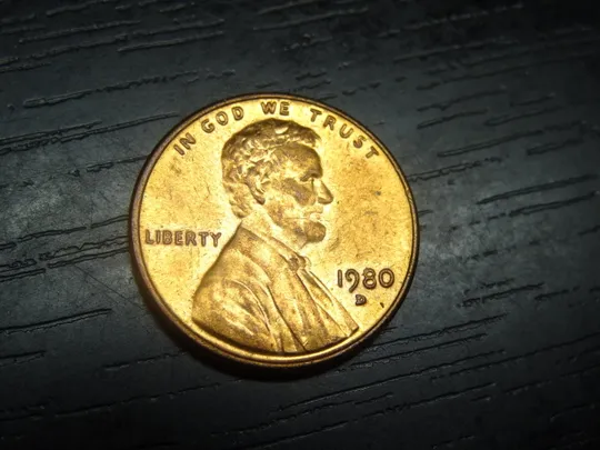 1 цент 1980 D США Ціна