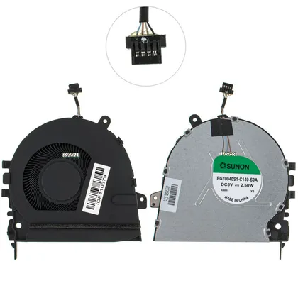фото, Орігинальний вентилятор для ноутбука HP ProBook 430 G8, 5V, 0.5A, 4pin (M33085-001) (Кулер)