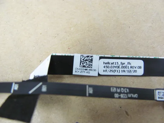 Купити 749-13 плата сканер відбитку 0GGN96 450.0JY0E.0001 для  DELL Inspiron 15  7400  7500 7506 2-in-1 оригінал