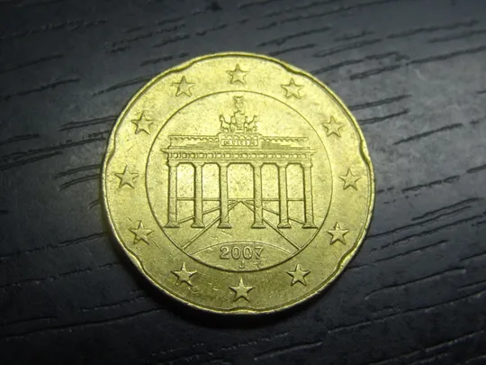 20 євроцентів 2007 J Німеччина Ціна