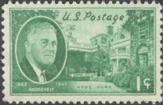 США (USA) 1945 г. ПРЕЗИДЕНТЫ АМЕРИКИ. ТЕОДОР РУЗВЕЛЬТ. 1-ЫЙ ПРЕЗИДЕНТ АМЕРИКИ, ПОСЕТИВШИЙ СССР. МАРКА С  КЛЕЕМ. СОСТОЯНИЕ ИДЕАЛЬНОЕ. 1 ЦЕНТОВАЯ. Ціна