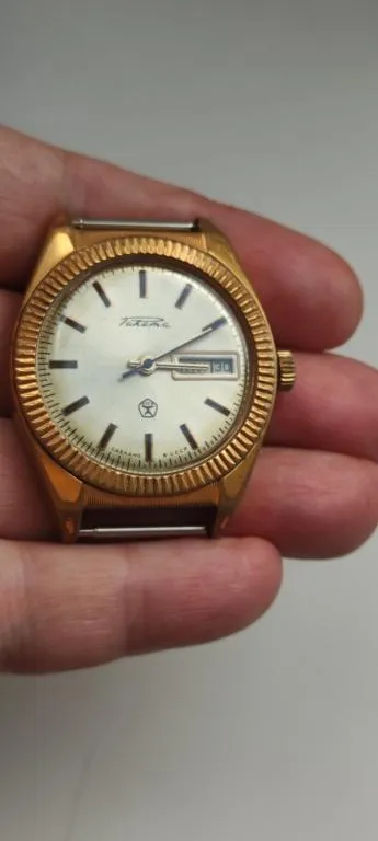 Винтажные часы ракета позолота знак качества СССР рабочие nv879. Інтернет-аукціон