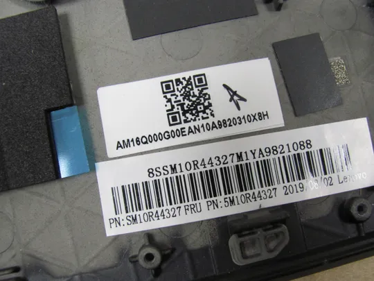 600-4  Кришка панель палмрест AM16Q000G00 SM10R44327  для Lenovo ThinkPad T480S оригінал Характеристики