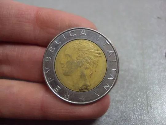 Купити монета италия 500 лир 1990 №9273