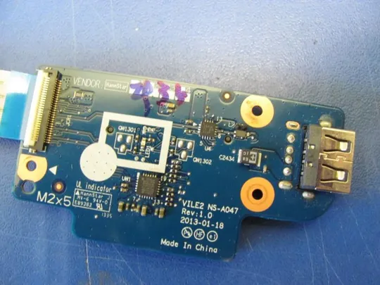 №71-10 Плата USB Card Reader NS-A047 для LENOVO THINKPAD E531 E540 оригінал Інтернет-аукціон