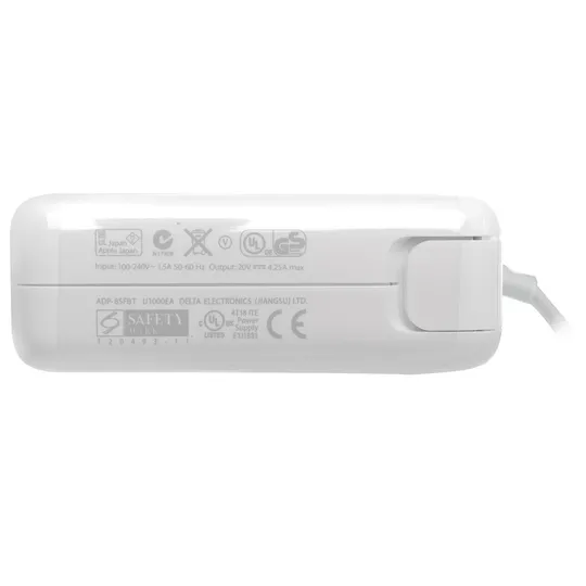 Оригінальний блок живлення для ноутбука APPLE MagSafe2 20V, 4.25A, 85W, White (з євро-адаптером),Т-подібний роз'єм MagSafe2 Ціна