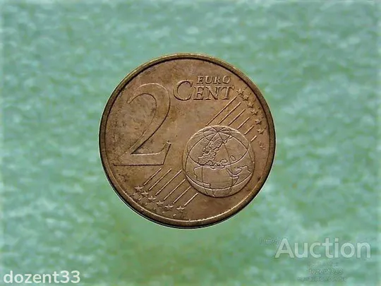 2 цента 2016 рік Франція (682+) Ціна