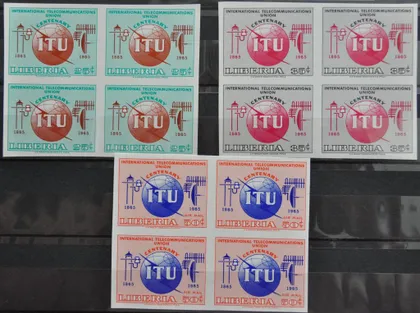 фото, Либерия Космос UIT ITU 1965