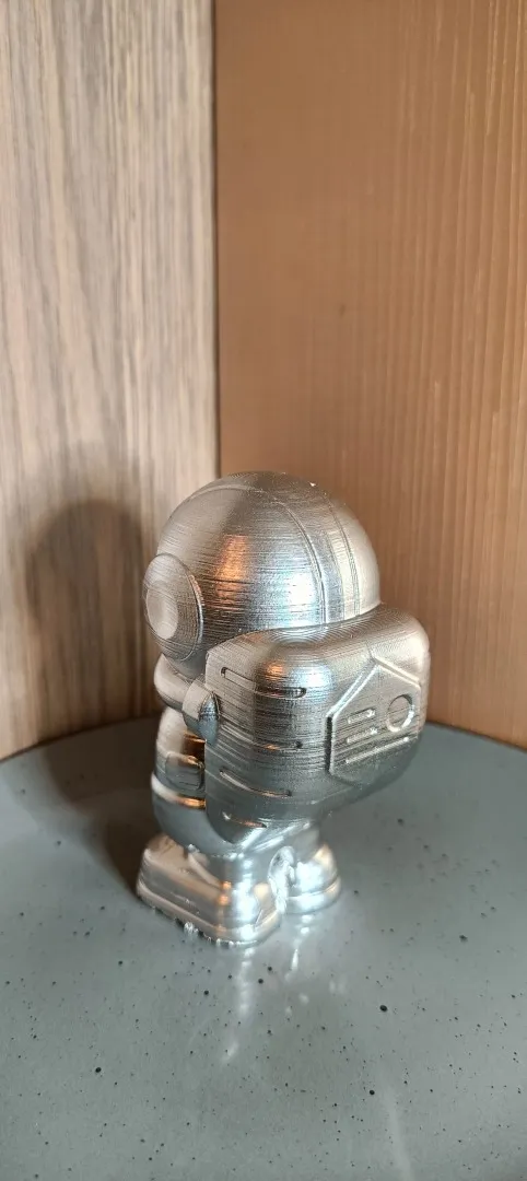 Купити Фігурка астронавту хром