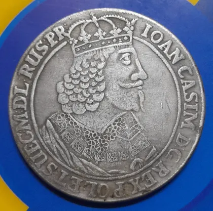 фото, Польща. Талер 1649 року. Джоан Касімір.  Копія.