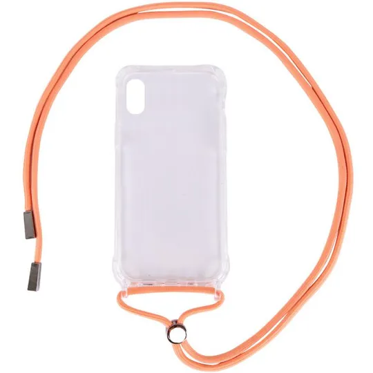 Чехол TPU Crossbody Transparent для Apple iPhone XS Max (6.5") Ціна