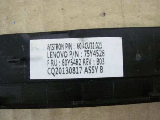 номер0212-17 рамка матриці matrix frame Окантовка дисплея Рамка екрана Корпус рамка матриці 60.4CU32.021 60Y5482 для Lenovo ThinkPad T530 W530 оригінал З аукціону